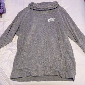 Nike funnel neck hoodie